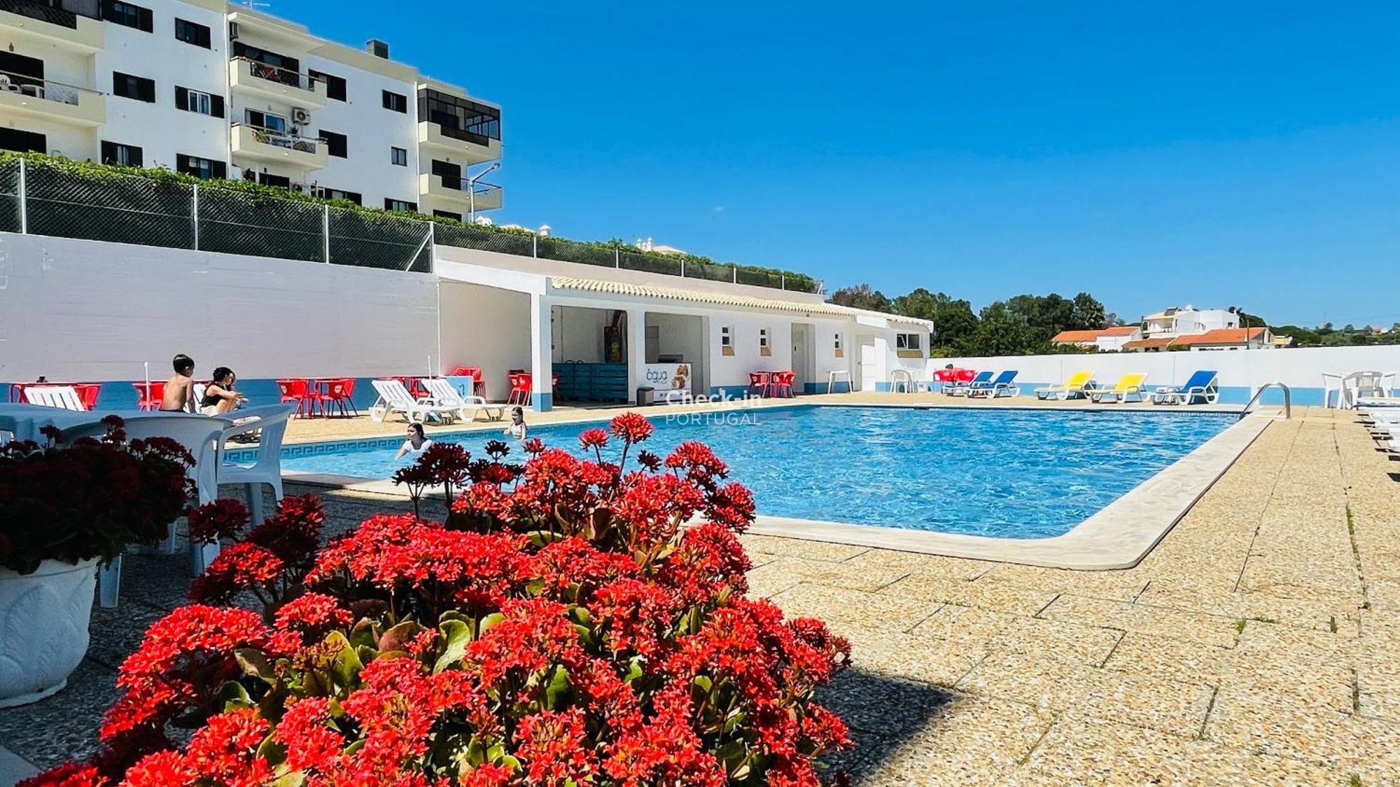 アルブフェイラAqua Plaza By Check-In Portugalアパートメント エクステリア 写真